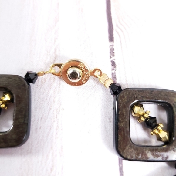 3/$15 sale Squares and crystals bracelet - Picture 3 of 5